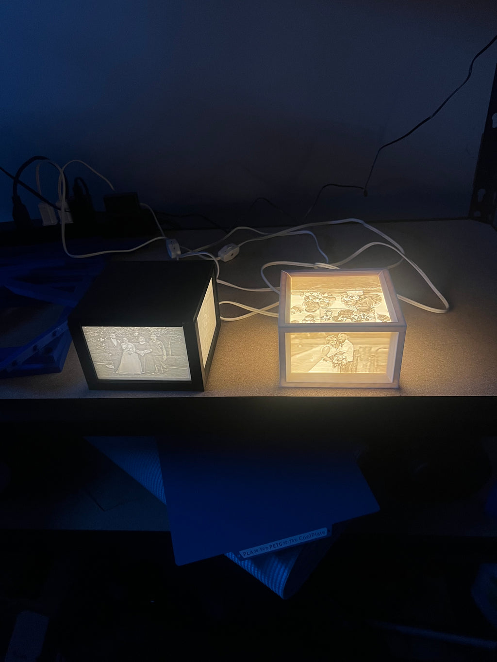 Custom Light-Up Picture Box