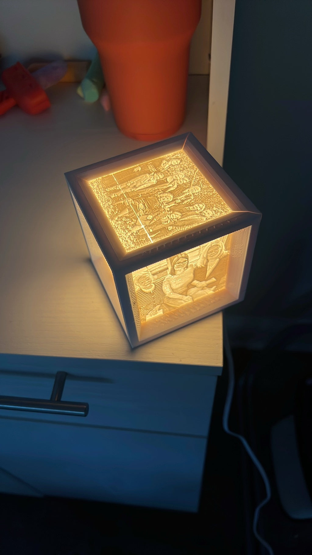 Custom Light-Up Picture Box